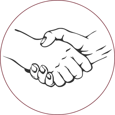 Icon Hand in Hand - Hilfe im Sterbefall von Haustieren.